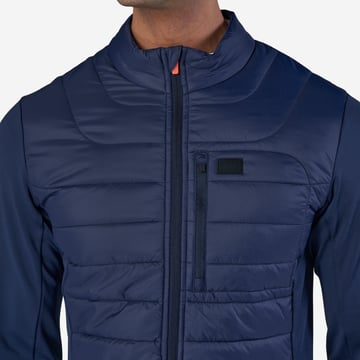 M Hybrid Padded Jacket Blå Bogeys & Birdies