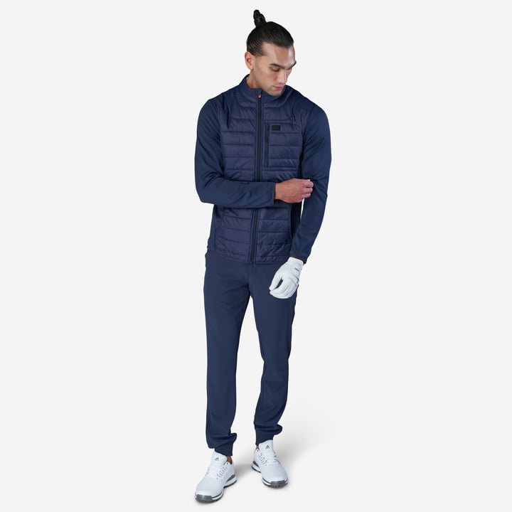 M Hybrid Padded Jacket Blå Bogeys & Birdies