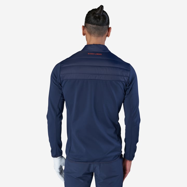 M Hybrid Padded Jacket Blå Bogeys & Birdies