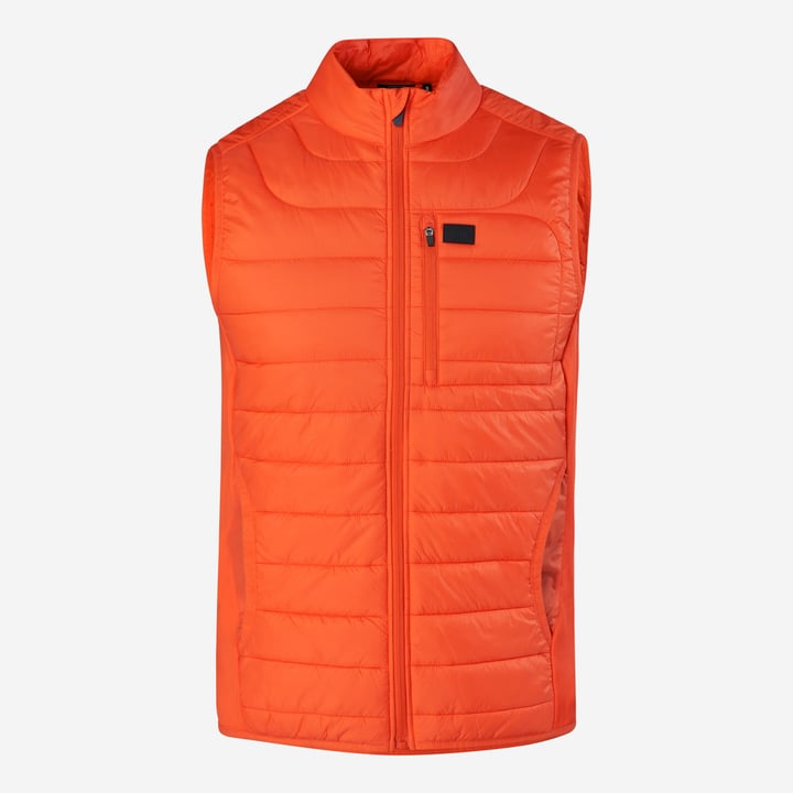 M Hybrid Padded Vest Orange Bogeys & Birdies