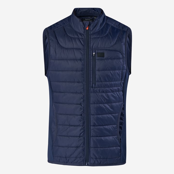 M Hybrid Padded Vest Blau Bogeys & Birdies
