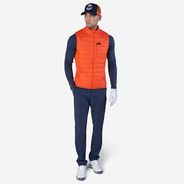 M Hybrid Padded Vest Orange Bogeys & Birdies