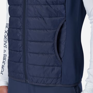 M Hybrid Padded Vest Blau Bogeys & Birdies
