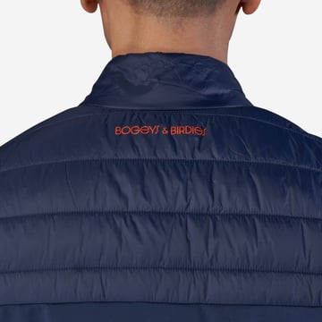 M Hybrid Padded Vest Blau Bogeys & Birdies