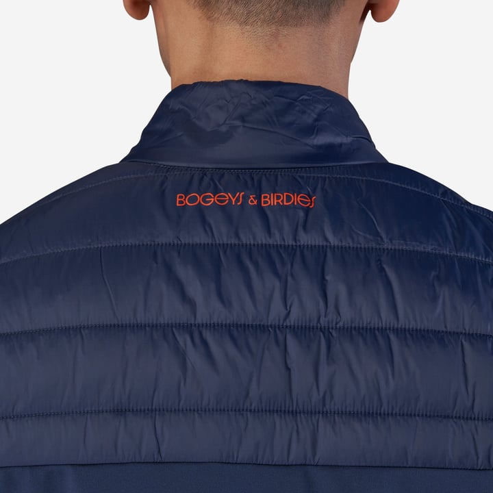 M Hybrid Padded Vest Blau Bogeys & Birdies