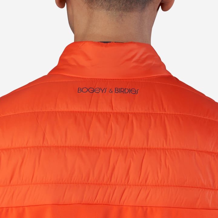 M Hybrid Padded Vest Orange Bogeys & Birdies