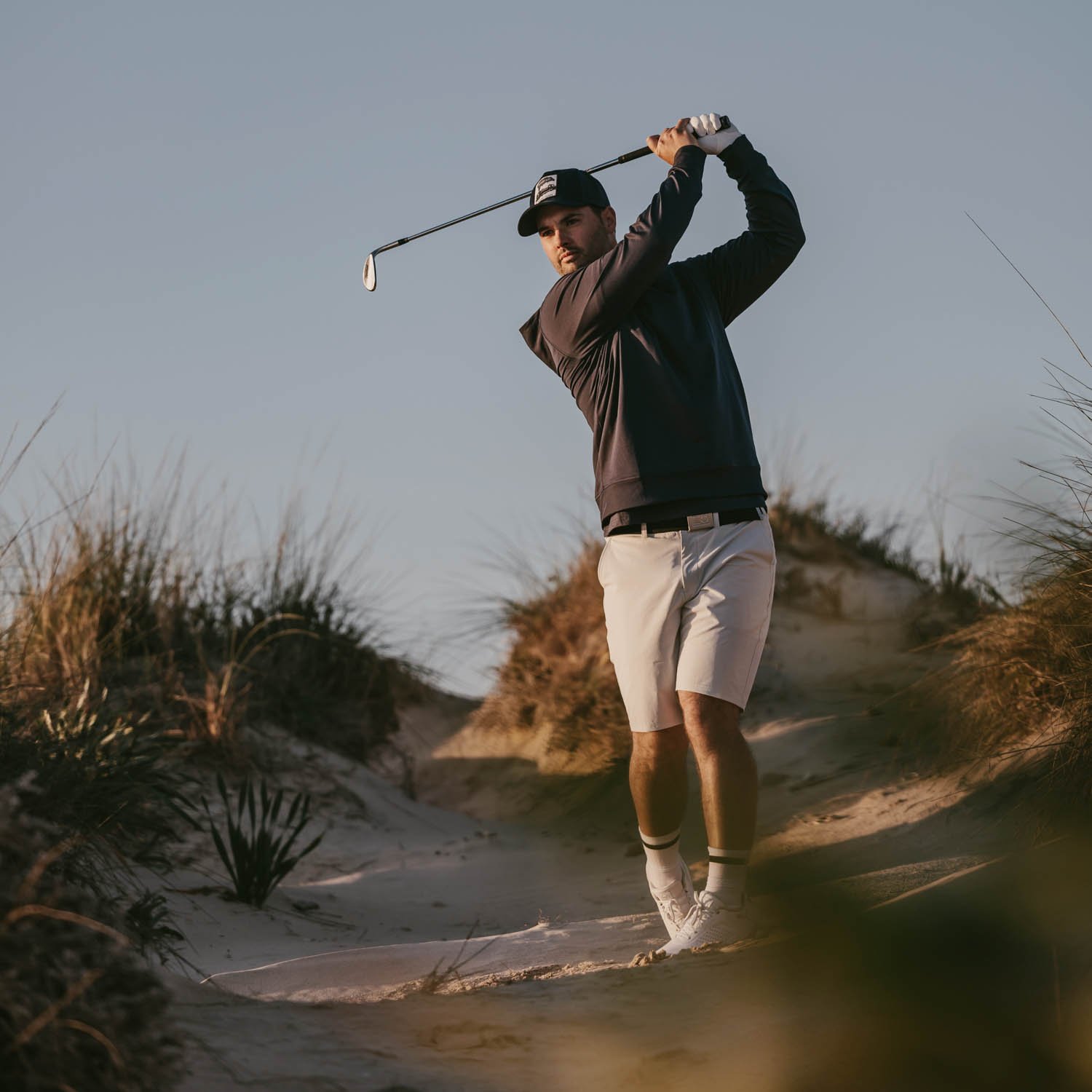 M 4-Way Stretch Short Harmaa Bogeys & Birdies M 4-Way Stretch Short Harmaa Bogeys & Birdies