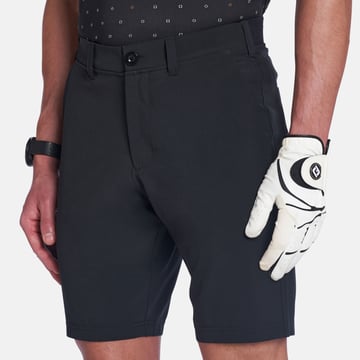 M 4-Way Stretch Short Svart Bogeys & Birdies