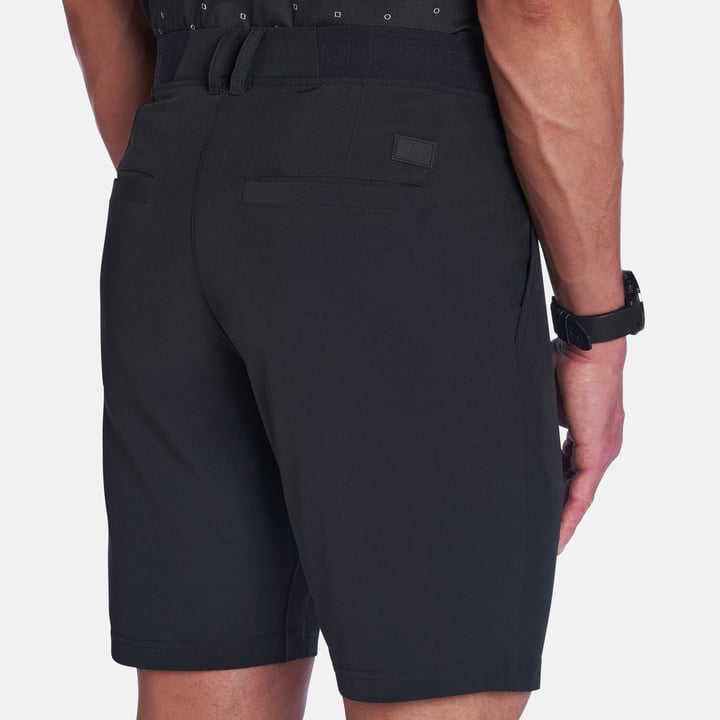 M 4-Way Stretch Short Svart Bogeys & Birdies