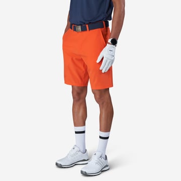 M 4-Way Stretch Short Orange Bogeys & Birdies