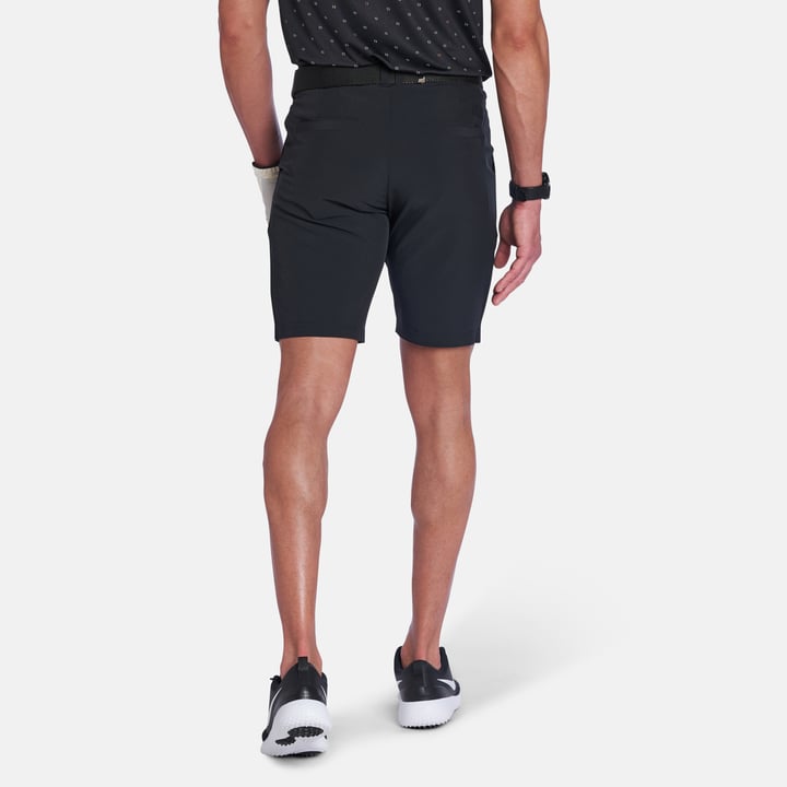 M 4-Way Stretch Short Svart Bogeys & Birdies