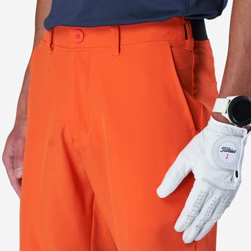 M 4-Way Stretch Short Oransje Bogeys & Birdies