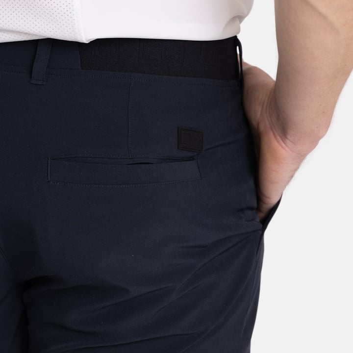 M 4-Way Stretch Short Blå Bogeys & Birdies