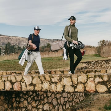 M 4-Way Stretch Pant Svart Bogeys & Birdies