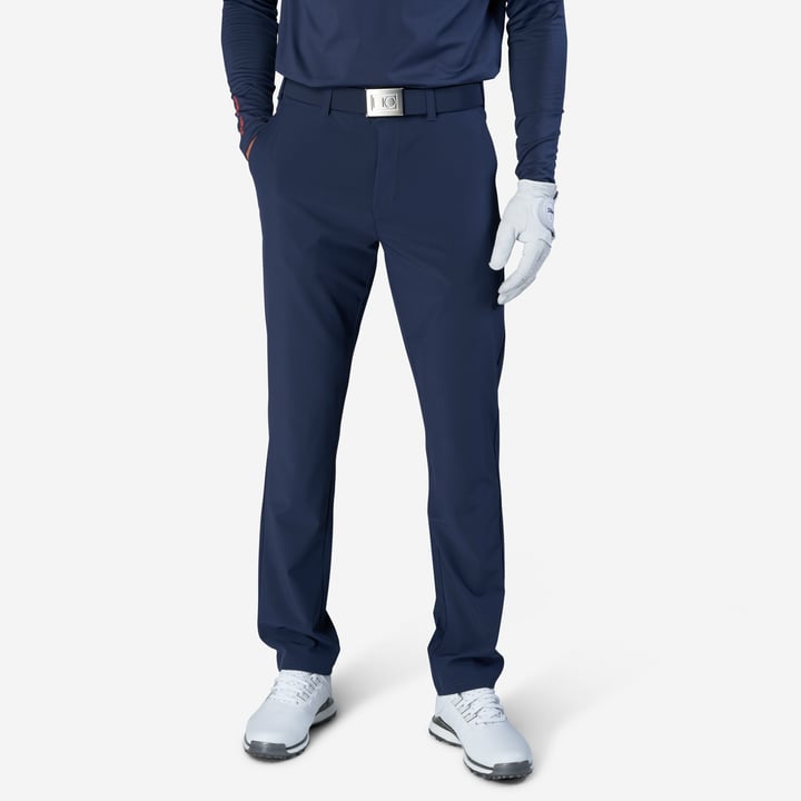 M 4-Way Stretch Pant Blå Bogeys & Birdies