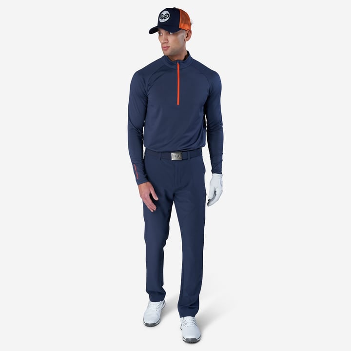 M 4-Way Stretch Pant Blå Bogeys & Birdies