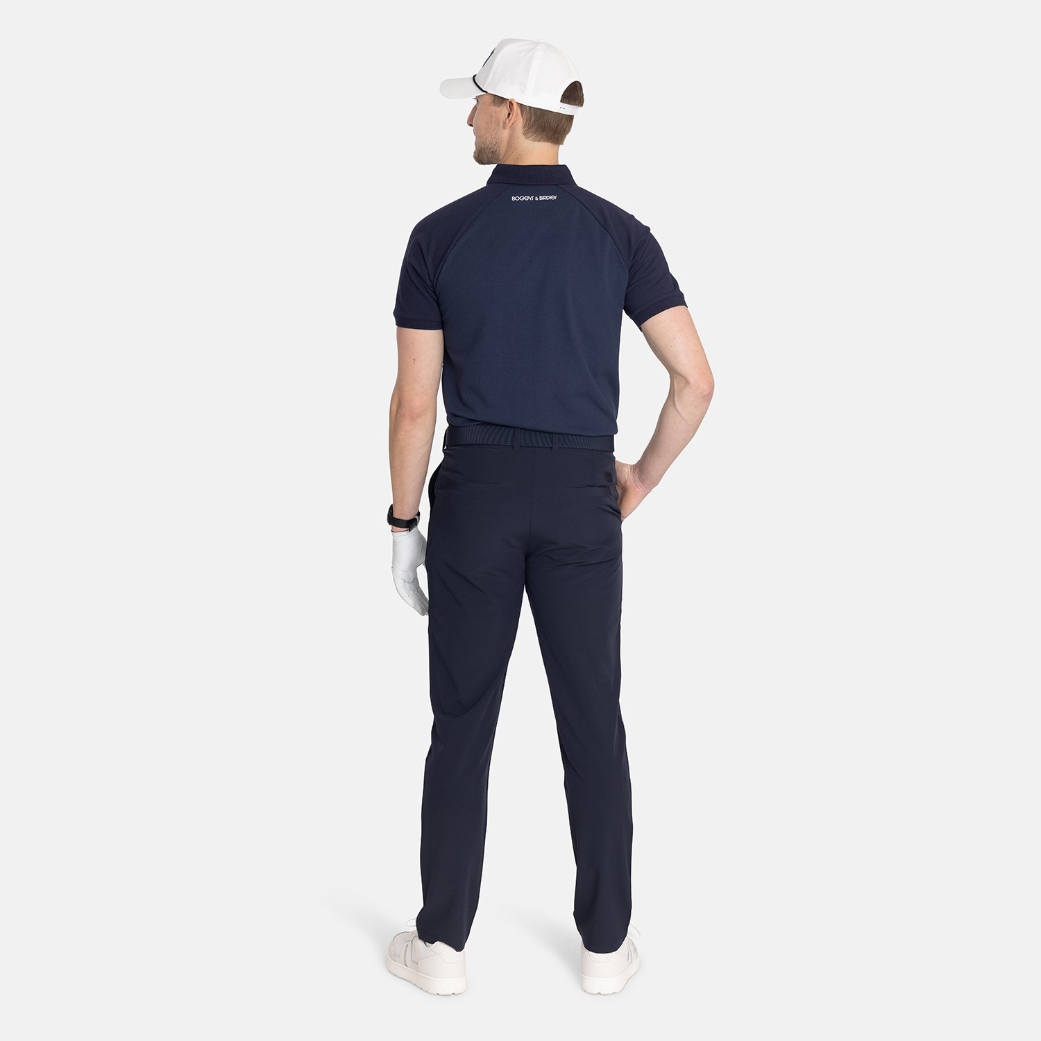 M 4-Way Stretch Pant Blå Bogeys & Birdies