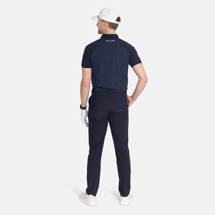 M 4-Way Stretch Pant Blå Bogeys & Birdies