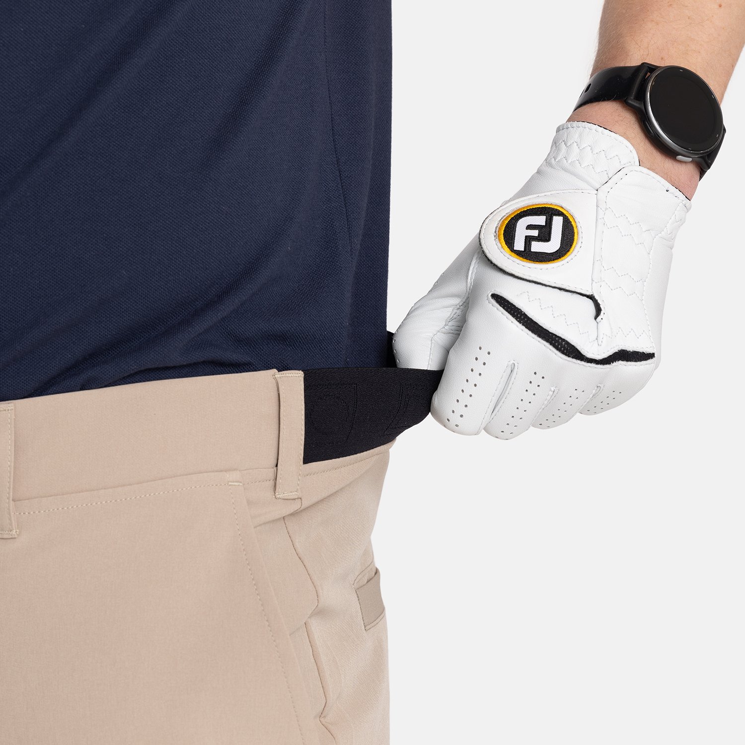 M 4-Way Stretch Pant Beige Bogeys & Birdies