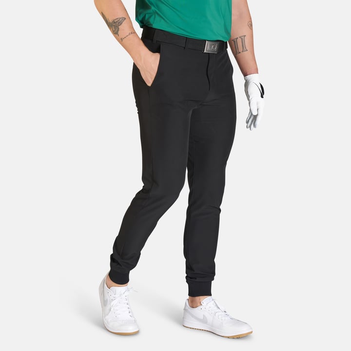 M 4-Way Stretch Jogger Svart Bogeys & Birdies