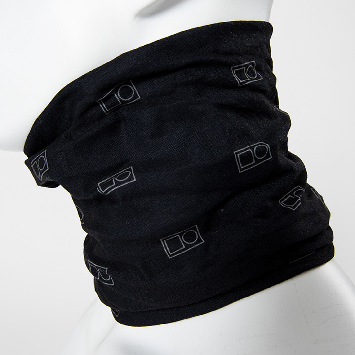 Neckwarmer Tube Svart Grå Bogeys & Birdies Neckwarmer Tube Svart Grå Bogeys & Birdies