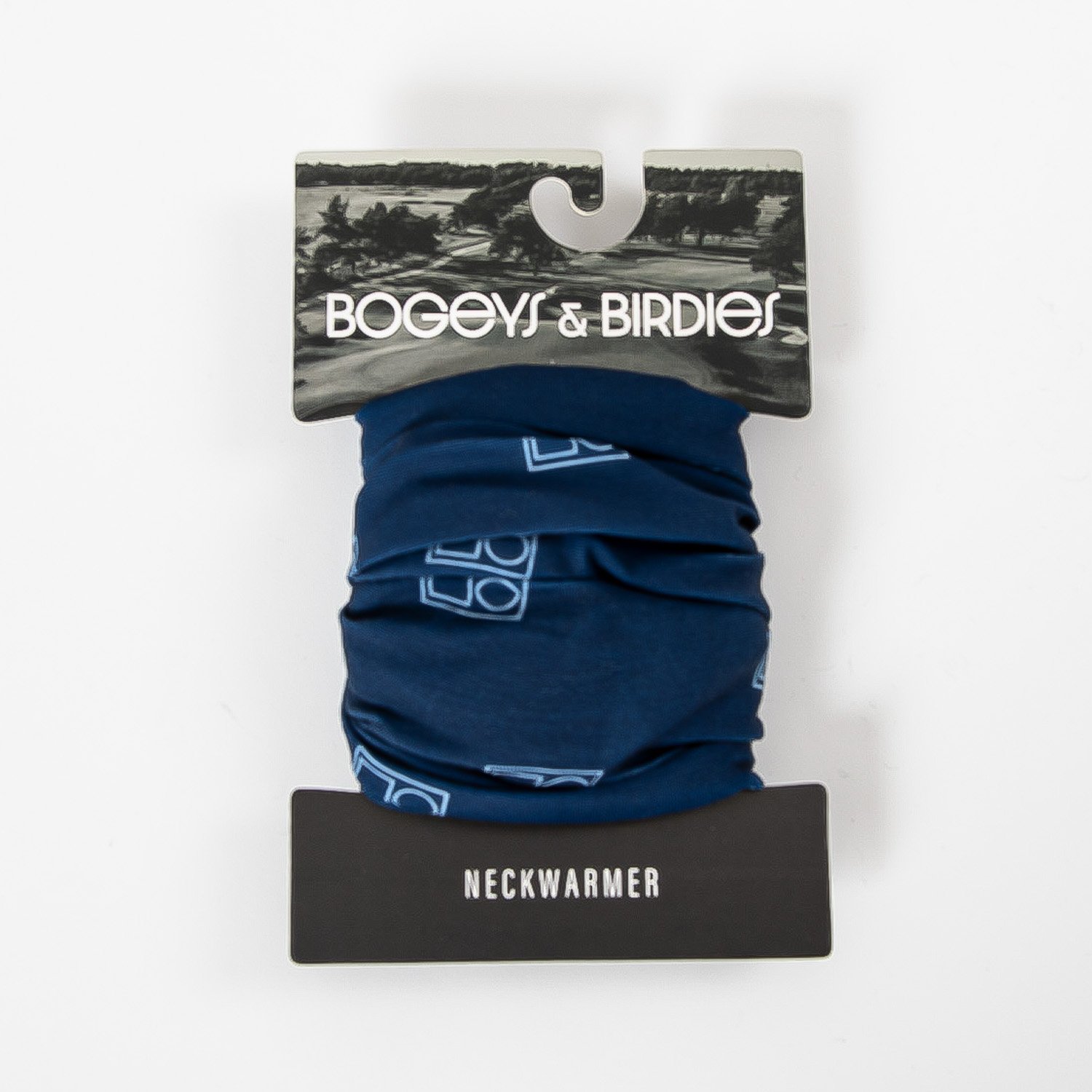 Neckwarmer Tube Blå Vit Bogeys & Birdies Neckwarmer Tube Blå Vit Bogeys & Birdies