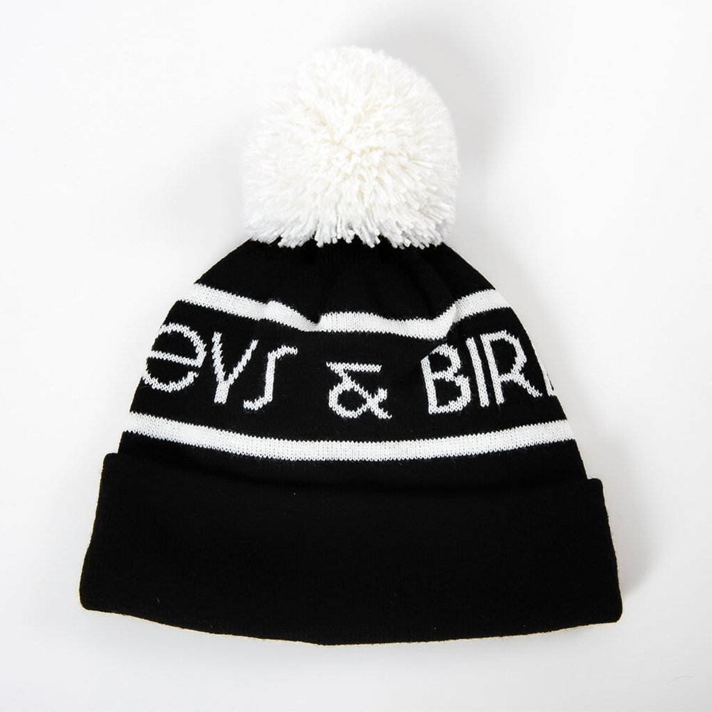 Bobble Hat Le noir Blanche Bogeys & Birdies