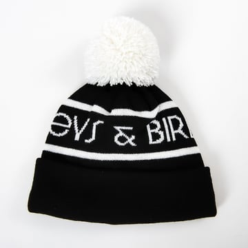 Bobble Hat Le noir Blanche Bogeys & Birdies
