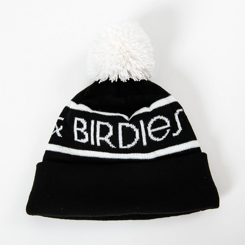 Bobble Hat Le noir Blanche Bogeys & Birdies