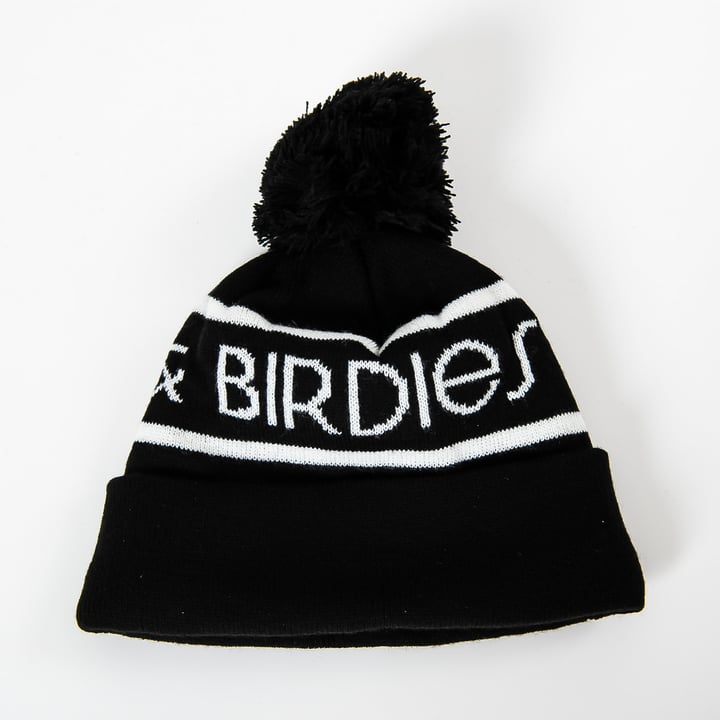 Bobble Hat Svart Vit Bogeys & Birdies Bobble Hat Svart Vit Bogeys & Birdies