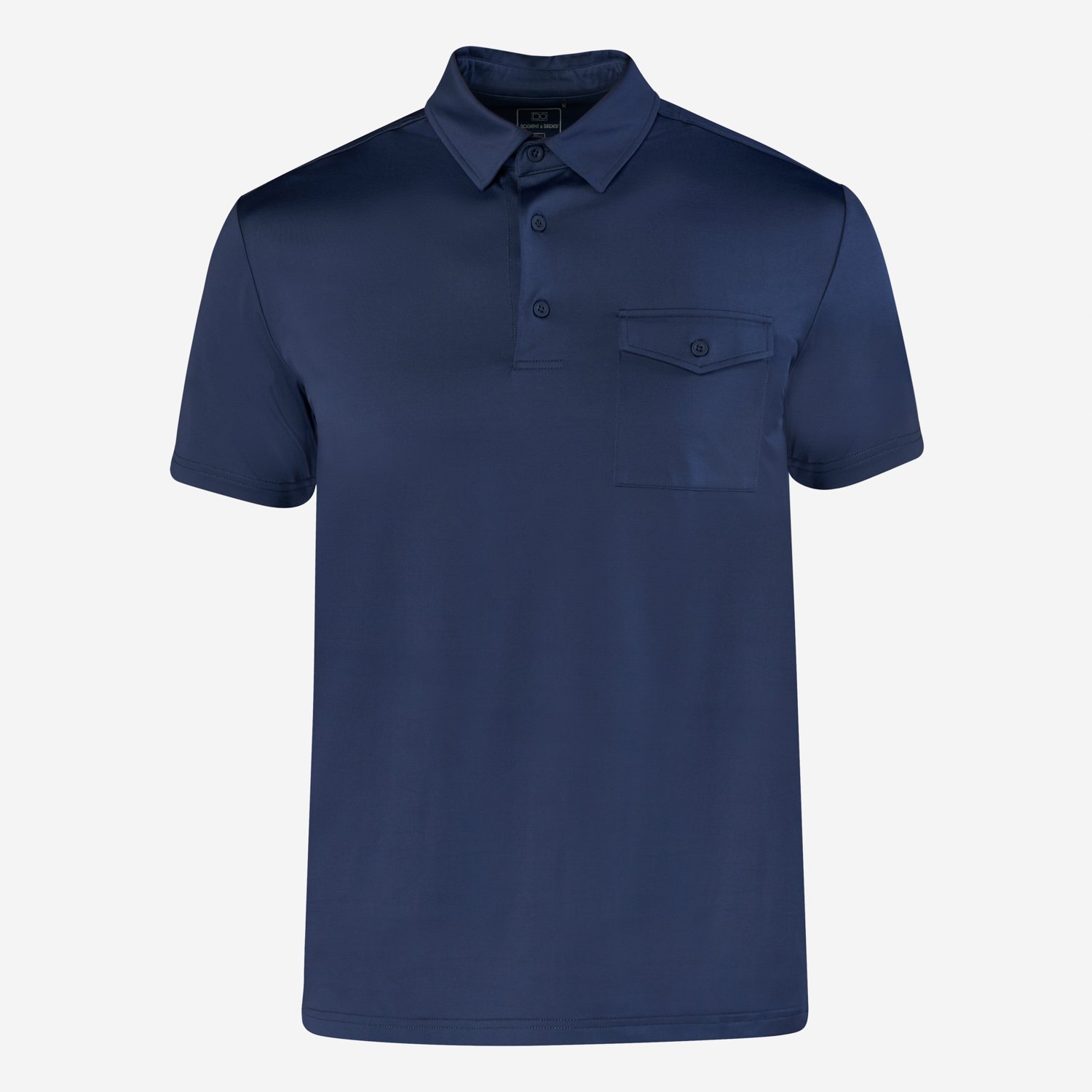 M Tech Pocket Pique Blau
