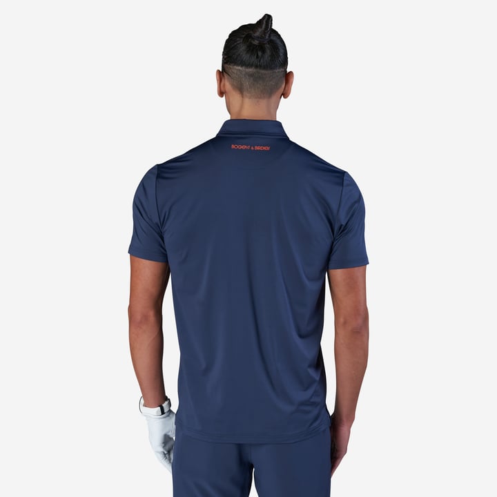 M Tech Pocket Pique Blau Bogeys & Birdies
