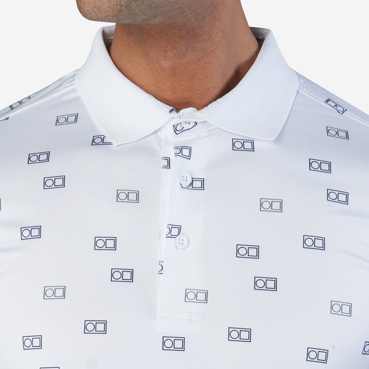M Tech AOP 2.0 Pique Vit Bogeys & Birdies