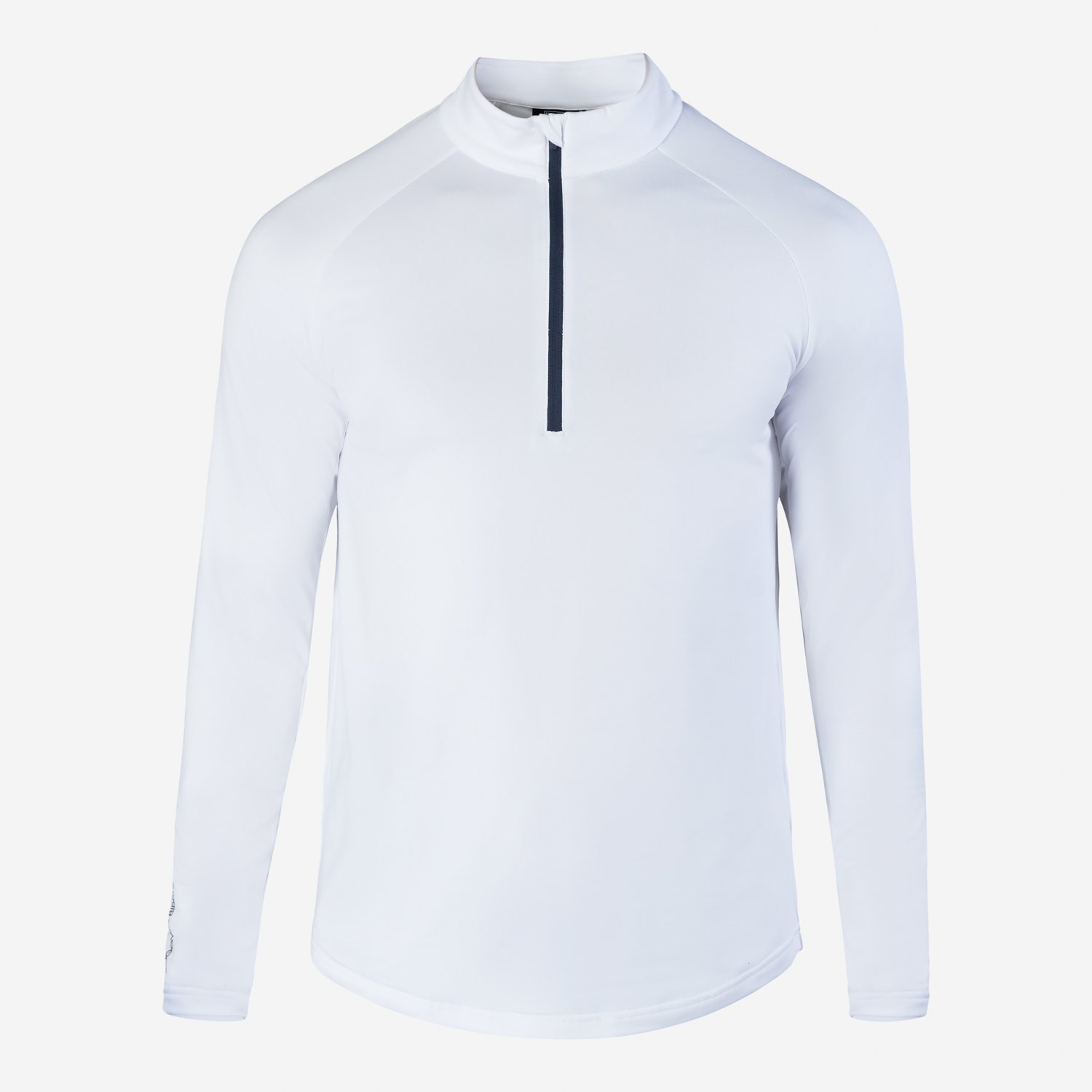M Mid Layer LS Zip Hvid