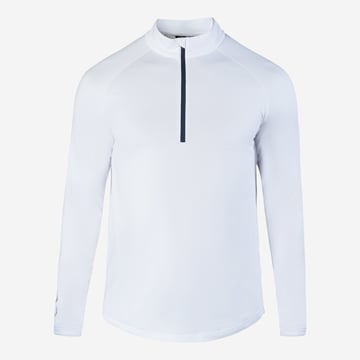 M Mid Layer LS Zip Hvid Bogeys & Birdies