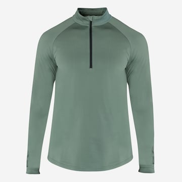 M Mid Layer LS Zip Grön Bogeys & Birdies