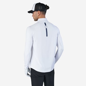 M Mid Layer LS Zip Hvid Bogeys & Birdies