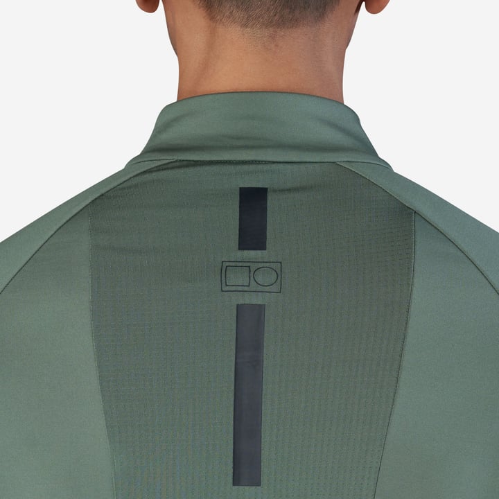 M Mid Layer LS Zip Grön Bogeys & Birdies