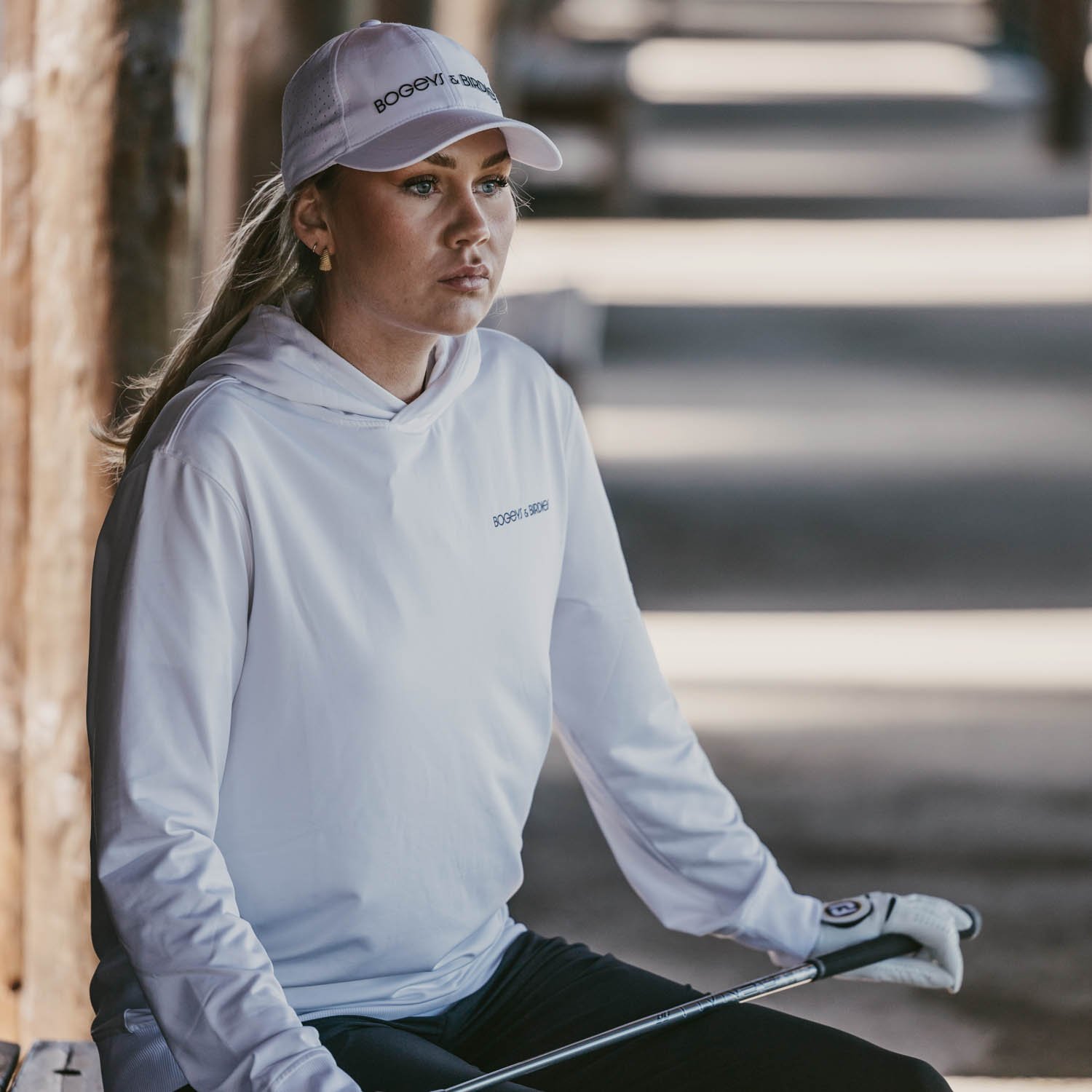 Tech Cap 3D Weiß Bogeys & Birdies