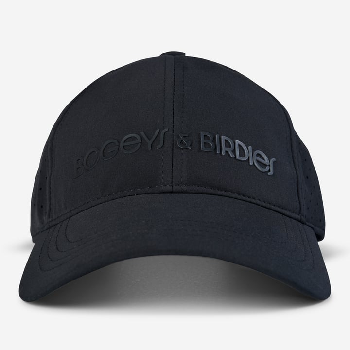 Tech Cap 3D Svart Bogeys & Birdies Tech Cap 3D Svart Bogeys & Birdies