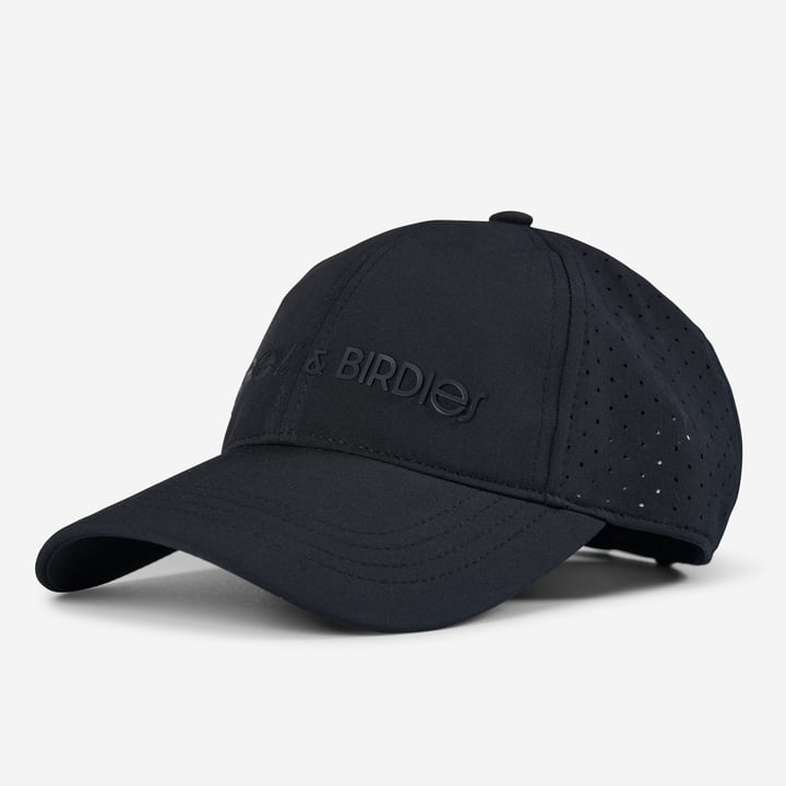 Tech Cap 3D Svart Bogeys & Birdies Tech Cap 3D Svart Bogeys & Birdies
