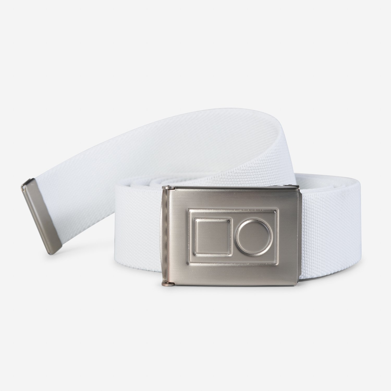 Buckle Belt White