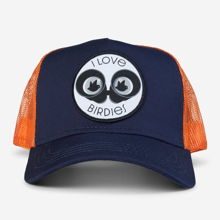 Trucker I Love Birdies Blå Orange Bogeys & Birdies