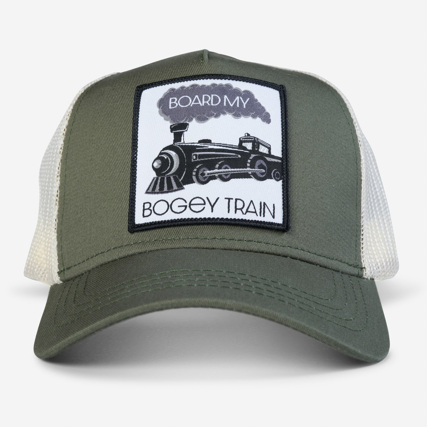 Trucker Join My Bogey Train Grön