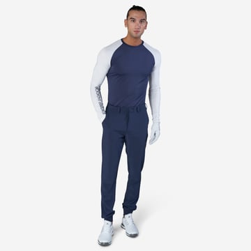 M First Layer LS Tee Blå Hvid Bogeys & Birdies