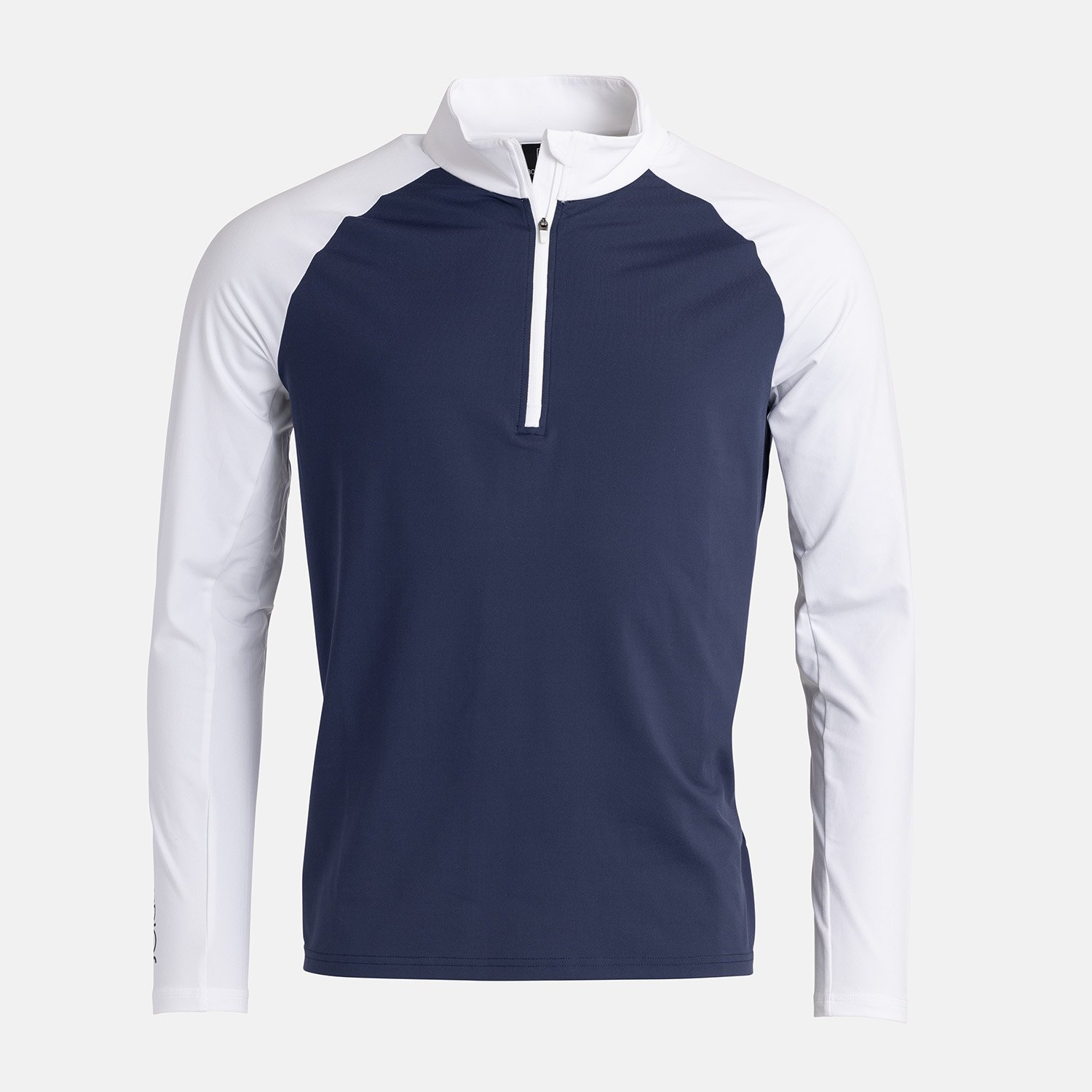 M Light Mid Layer LS Hvid Blå Bogeys & Birdies