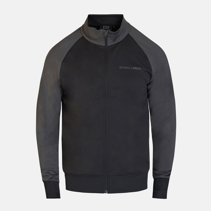 M Hybrid Wind Jacket Black Gray Bogeys & Birdies