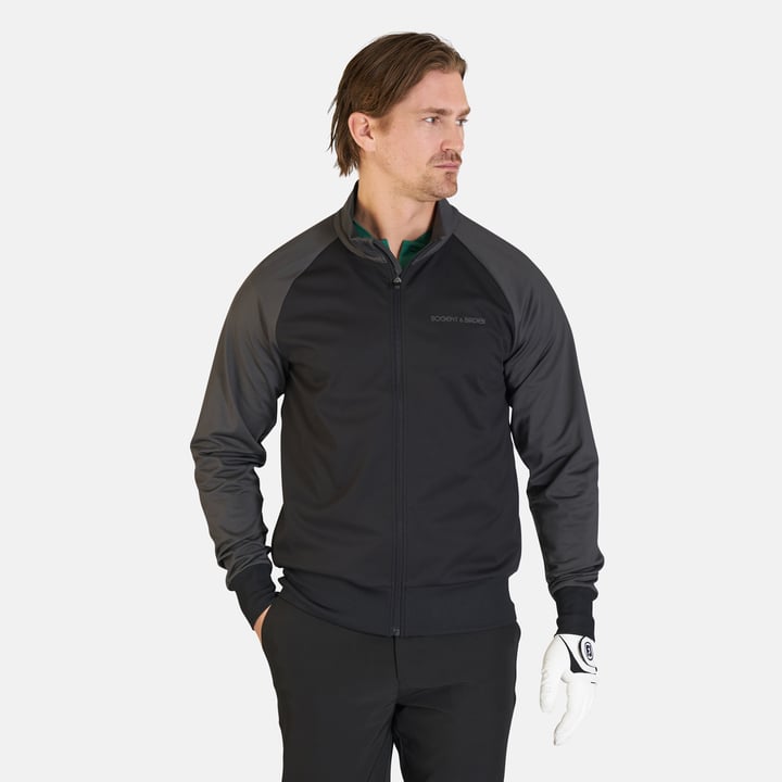 M Hybrid Wind Jacket Schwarz Grau Bogeys & Birdies