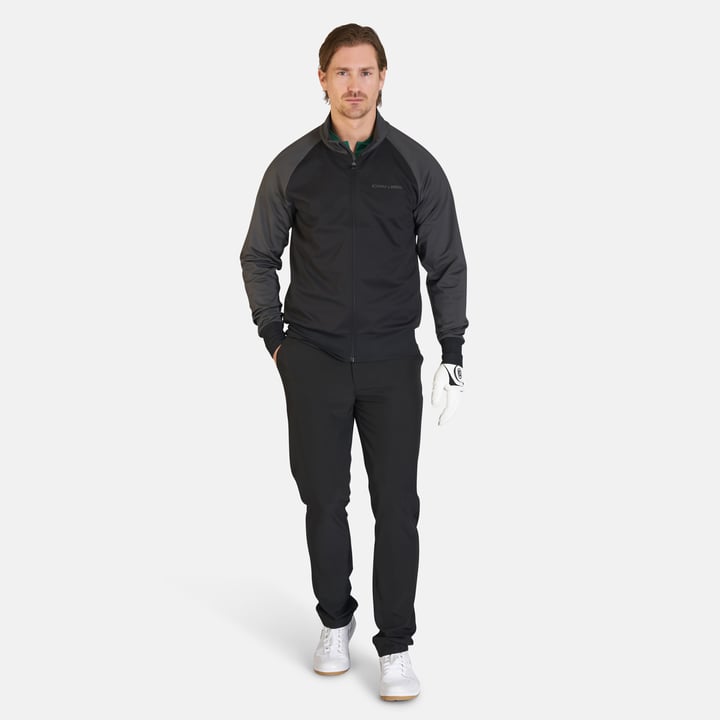 M Hybrid Wind Jacket Sort Grå Bogeys & Birdies