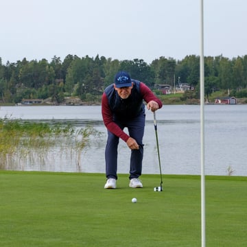 Hybrid Padded Vest Blå Bogeys & Birdies